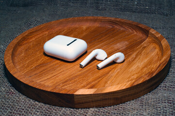 Wireless bluetooth earphone or earbud or headphone,