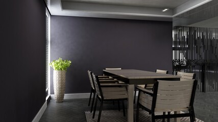 modern office meeting room for company logo mockup