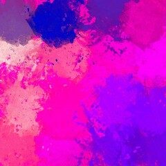 Wall painting. Oil painting. Abstract. Modern art. Wide brush. Handmade background. Colorful pattern. Backdrop material. Canvas surface. 2d illustration. Color texture.