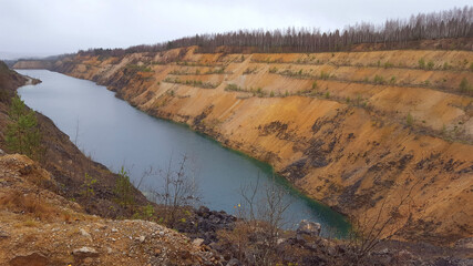 lake in the mountains