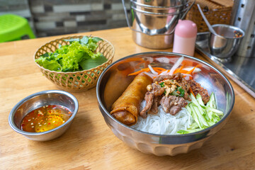 Bun thit nuong - one of the most popular Vietnamese food