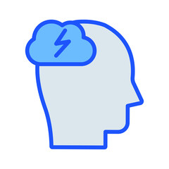 Brainstorm Vector icon which is suitable for commercial work and easily modify or edit it

