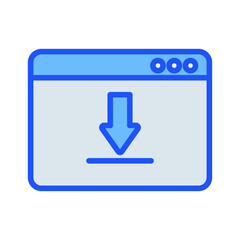 landing page Vector icon which is suitable for commercial work and easily modify or edit it

