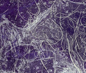 Frozen ground texture. Ice and snow. Cold surface during winter.