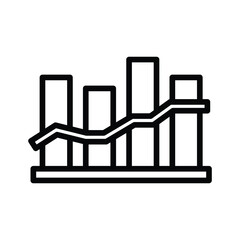 Sale analytics Vector icon which is suitable for commercial work and easily modify or edit it

