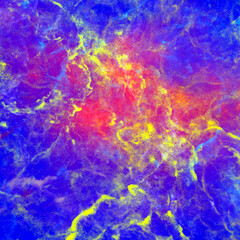 Artistic texture. Flat, circular, solid shapes. Modern backdrop. Colorful minimalism. Multicolor pattern. Smooth globule. Digital art. Abstract shape. 2d illustration. 