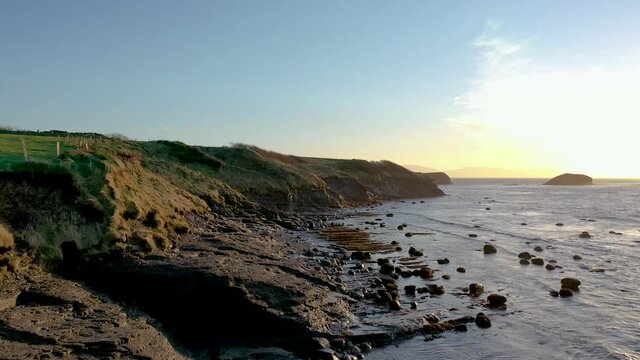 The beautiful eagles nest rock by Mountcharles in County Donegal - Ireland.