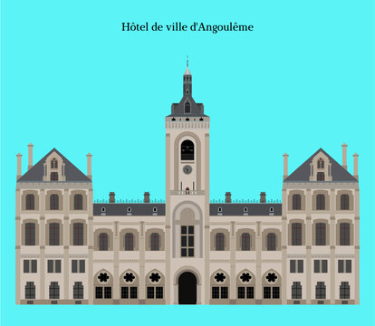 Hôtel de ville d'Angoulême
Angoulême Town Hall, France