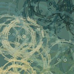 Minimalism and simplicity. Dynamic pattern. Rectangles. Vivid colors. Handmade sketch. Modern, artistic background. Layered painting. Pastel tones. 2d illustration. Tiny shapes. 