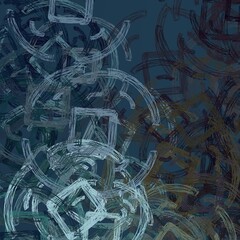 Minimalism and simplicity. Dynamic pattern. Rectangles. Vivid colors. Handmade sketch. Modern, artistic background. Layered painting. Pastel tones. 2d illustration. Tiny shapes. 