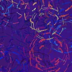 Minimalism and simplicity. Dynamic pattern. Rectangles. Vivid colors. Handmade sketch. Modern, artistic background. Layered painting. Pastel tones. 2d illustration. Tiny shapes. 