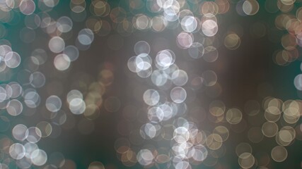 Defocused point light sources on dark background. Visual element for montage. Abstract modern backdrop for multiple uses. © Jakub