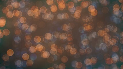 Bokeh abstract texture. Colorful. Defocused background. Blurred bright light. Circular points.