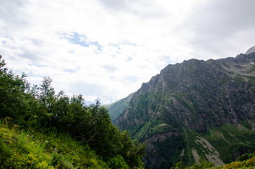 landscape with clouds