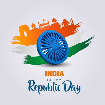 Ngày Lễ Cộng hòa hạnh phúc Ấn Độ là ngày yêu thương và đoàn kết. Vector nền ngày 26 tháng 1 sẽ mang lại một món quà tuyệt vời cho bạn và người thân!