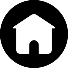 home glyph icon
