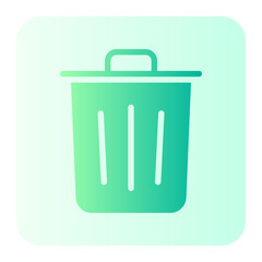 delete gradient icon
