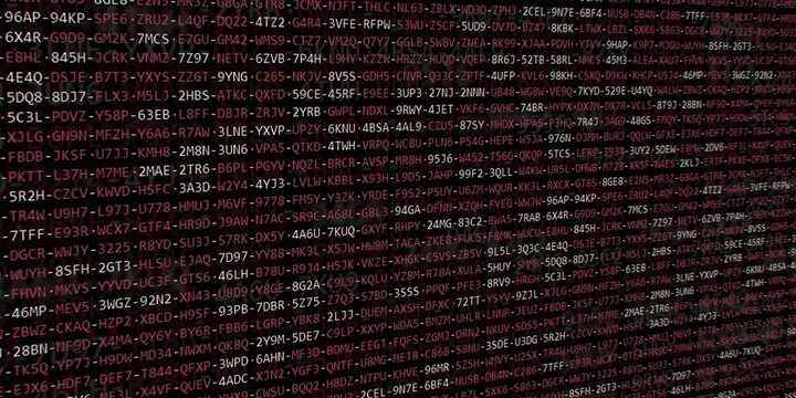 Program code background. Modern technology backdrop for advertisements.