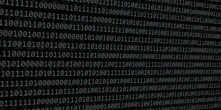 Program code background. Modern technology backdrop for advertisements.