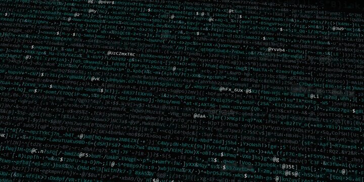Program code background. Modern technology backdrop for advertisements.