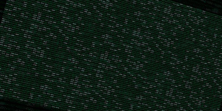 Program code background. Modern technology backdrop for advertisements.