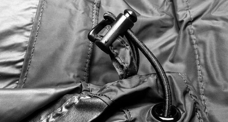 Plastic brake with lanyard for clothes and windbreakers © tonysk