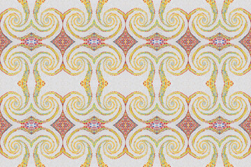 Fototapeta premium Seamless Mosaic tiles pattern, Modern stylish texture