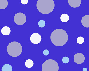 ランダムな水玉模様　背景　壁紙