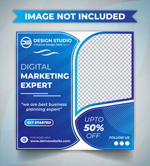 Social media post design for Digital marketing agency