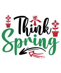 Spring SVG Bundle, Spring Svg, Easter Svg, Spring Design for Shirts, Spring Quotes, Spring Cut Files, Cricut, Silhouette, Png