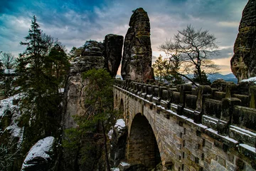 Saxon Switzerland. Bridge Bastei.
