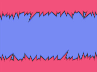 Jagged edge background with some copy space area
