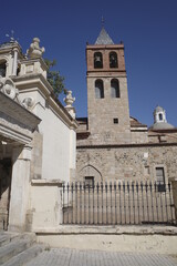 Fototapeta na wymiar Classic architecture in Extremadura