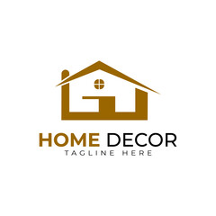 Home decor logo design template