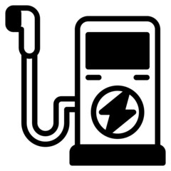 charing glyph icon