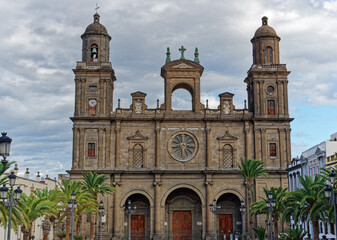 Fototapeta na wymiar Kathedrale Santa Ana - Vegueta,Las Palmas De Gran Canaria, Spanien