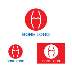 Bone logo icon vector design template illustration