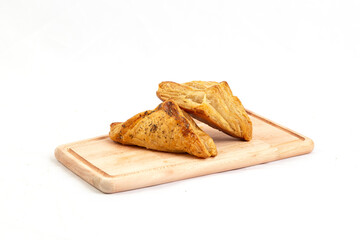 Delicious Sweet Bakery Patisserie Food Menu Gourmet Meal Dessert Chocolate Strawberry Lemon Flour Cake Pie Piece Chicken Fry Cheese Pizza Bread Still Blank Background