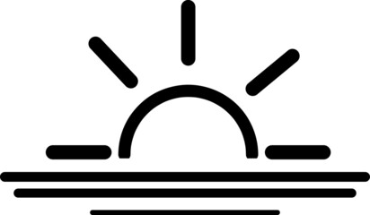 Original name(s): The sunrise and sunset vector icon. The morning rise symbol...eps