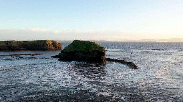 The beautiful eagles nest rock by Mountcharles in County Donegal - Ireland.