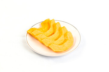 Delicious Sweet Bakery Patisserie Food Menu Gourmet Meal Dessert Chocolate Strawberry Lemon Flour Cake Pie Piece Chicken Fry Cheese Pizza Bread Still Blank Background