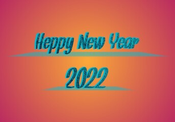 Happy new year 2022, welcome 2022