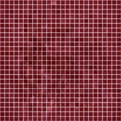Red square geometric patternmosaic tile