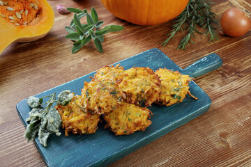 zucca gialla fritta