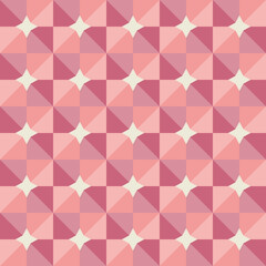 Fototapeta premium Geometric Backdrop in Red Halftone. Abstract Design Wallpaper for Template Banner Social Media Advertising