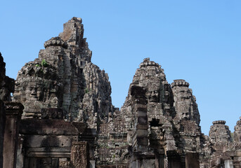 Bayon Temple Angkor Thom, Siem Reap, Cambodia     