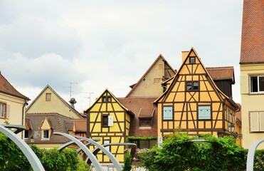 Häuserfront Fachwerk / House Fronts Old Town