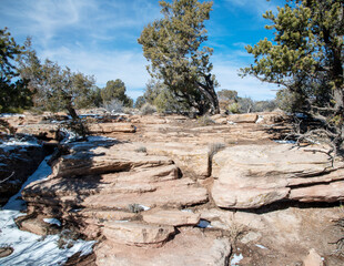 rocks in the mountains