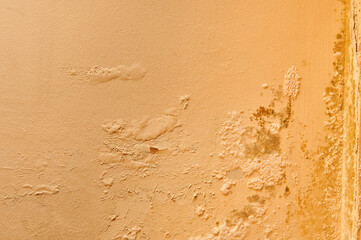 Excessive moisture causes mold and peeling paint walls, such as rainwater leaks.