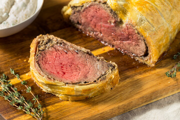 Homemade Holiday Beef Wellington Roast